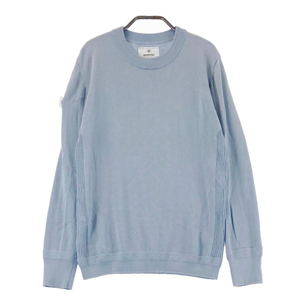 サイズ：M BRIEFING GOLF ブリーフィング カシミヤ混 ニットセーター