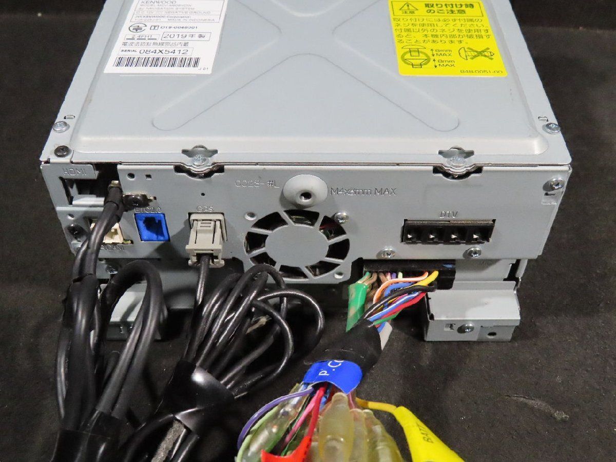 ケンウッド [MDV-M906HDW] 地図 2018年 メモリーナビ 彩速ナビ
