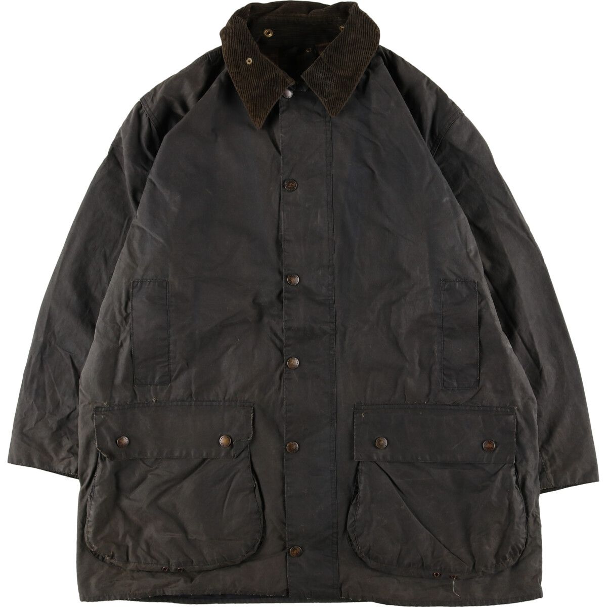 ぴ*ぃ様 Barbour Border　3ワラント 古着 90年代 バブアー Barbour BORDER ボーダー 旧3ワラント ワックス