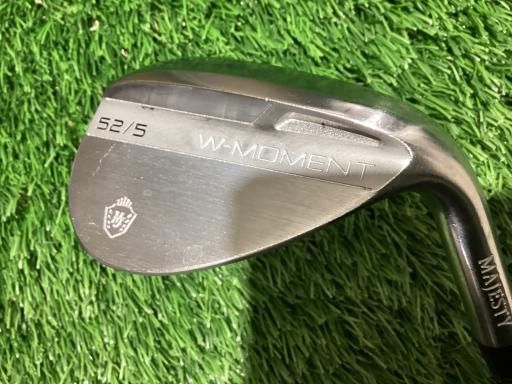 マジェスティゴルフ 旧マルマン MAJESTY W-MOMENT ノーメッキQPQ 52° 5° ウェッジ WG NS PRO 950GH neo フレックスR メンズ 男性用 右利き 右用 Cランク ゴルフクラブ