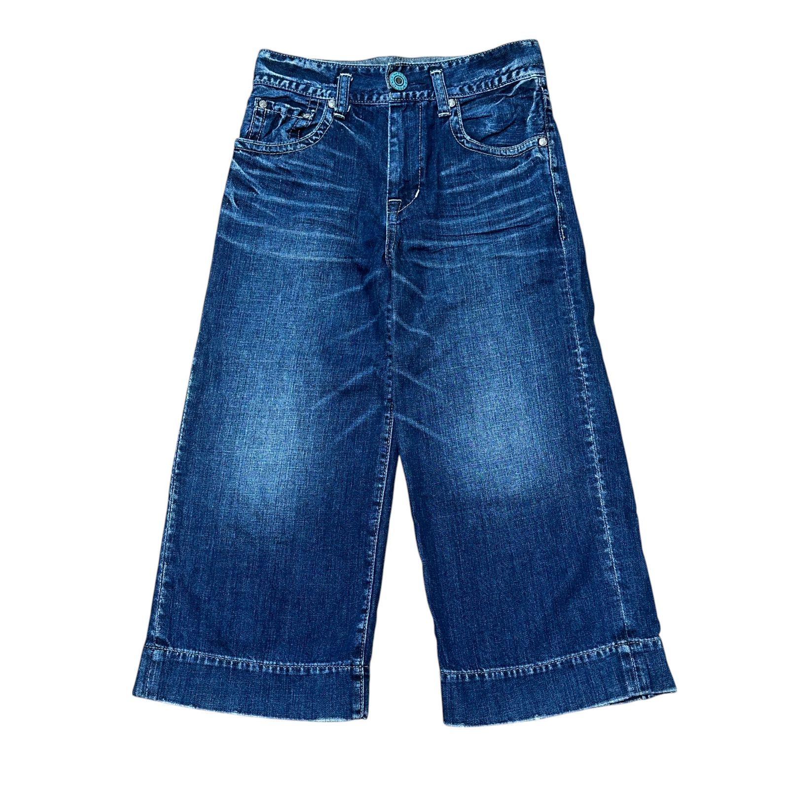 ANTGAUGE パンツsサイズ ANTGAUGE アントゲージ クロップド ワイドデニムパンツ