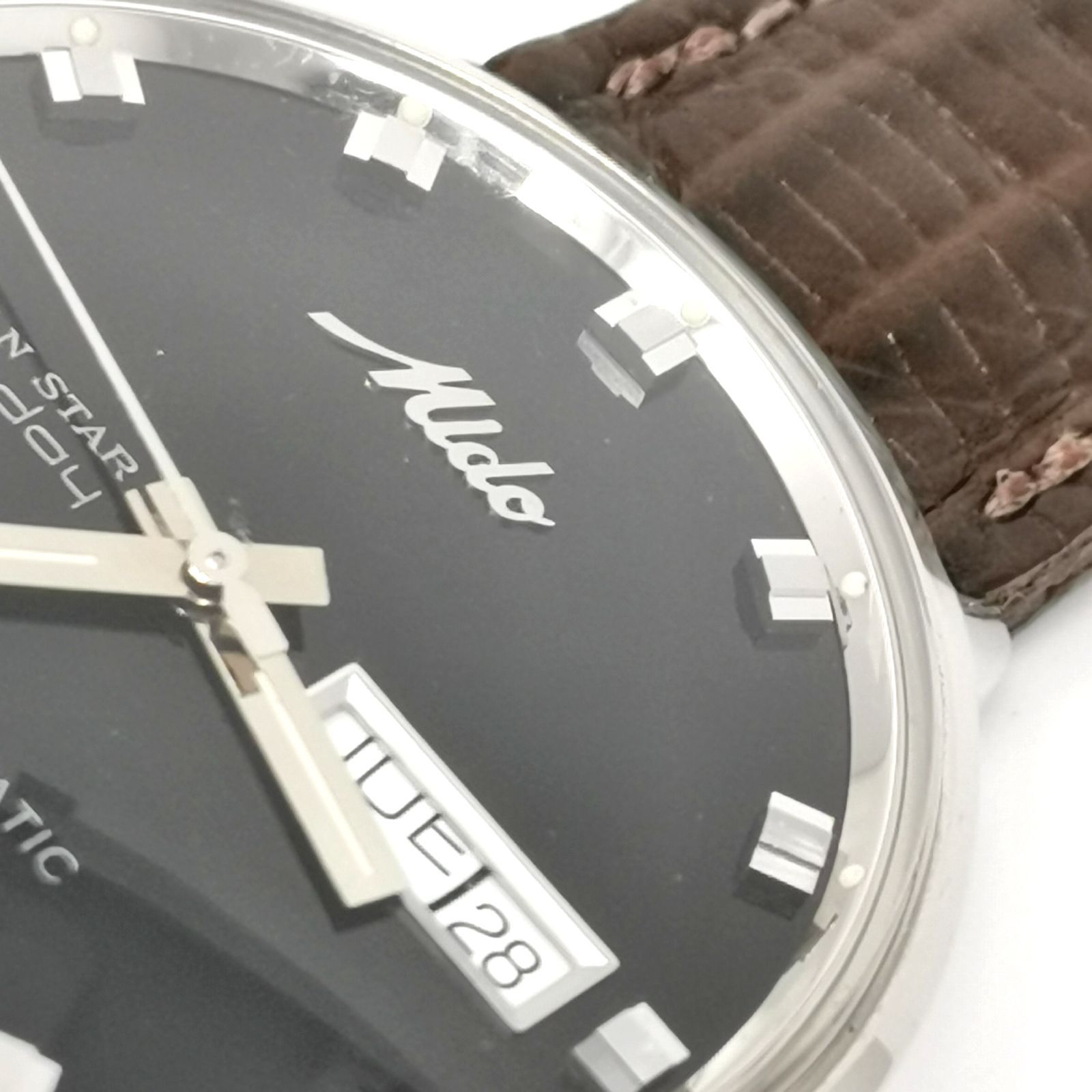 NOZ腕時計(ラピスラズリ/エボニー) ダブルムーブメント 天然石 ユニ