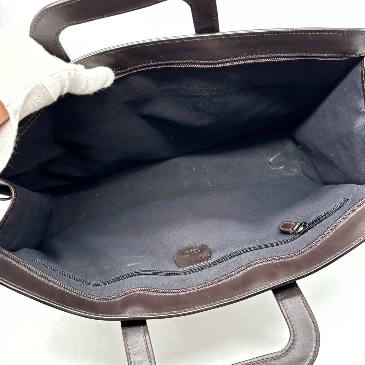 良品　GUCCI グッチ　レザー　2WAY ビジネスバッグ　ショルダーバッグ ✨良品✨ GUCCI グッチ 2way ブリーフケース ビジネスバッグ