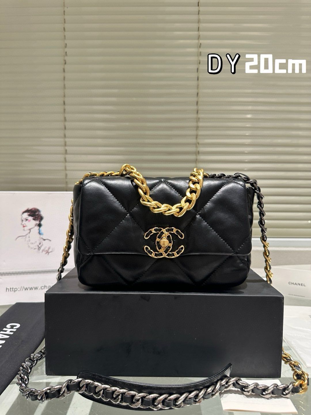 CHANEL 19 マキシ デニム フラップバッグ 2020年 AS1160 B02876 N6832】 20新作 CHANEL 19 シャネル バッグ
