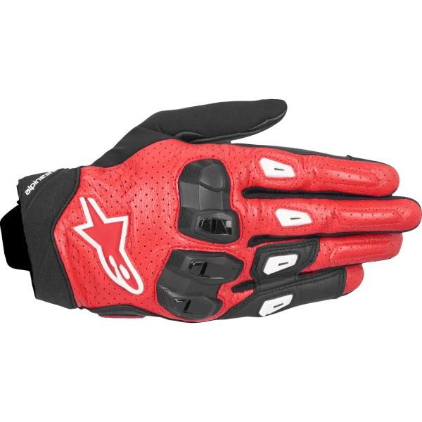 【新品・2営業日で発送】ALPINESTAR アルパインスターズ 【必ず購入前に仕様をご確認下さい】SP X 7 GLOVE : 1342 BLACK BRIGHT RED WHITE : M
