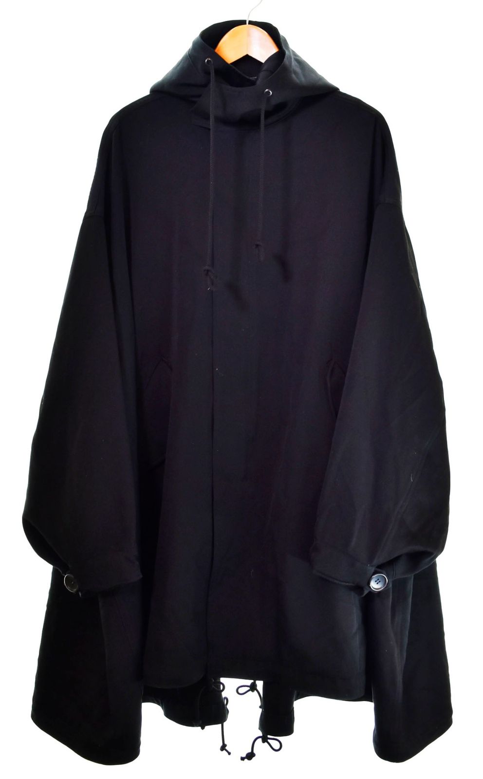 ヨウジヤマモト yohji yamamoto 21AW モッズコート ウール FX