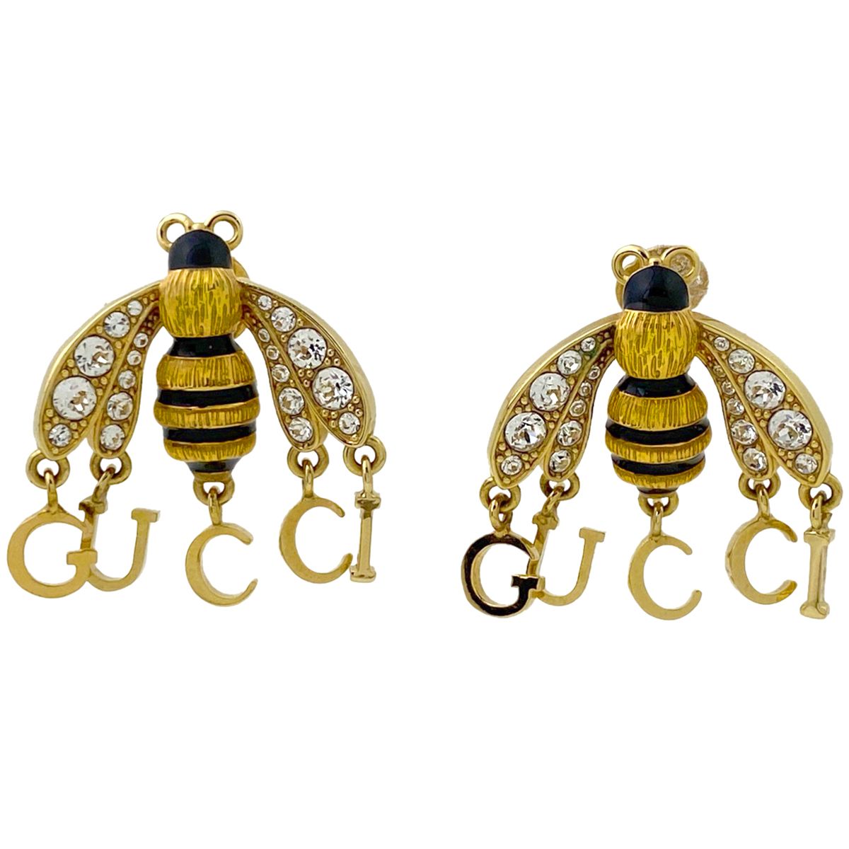 最大の割引 GUCCI Bee 蜂 ピアス - アクセサリー