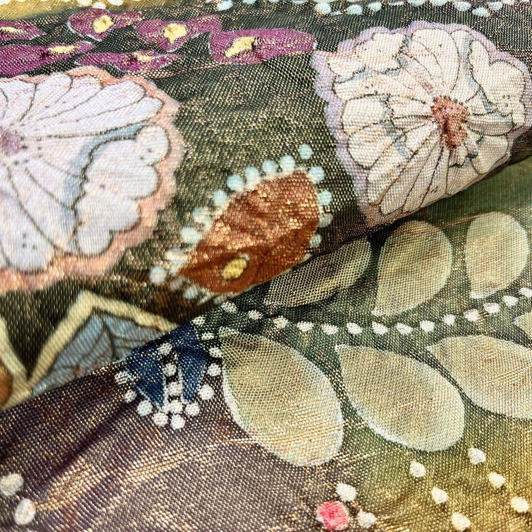 袋帯 作家物 美しい辻が花 暈し 金糸 O-3846 - メルカリ 