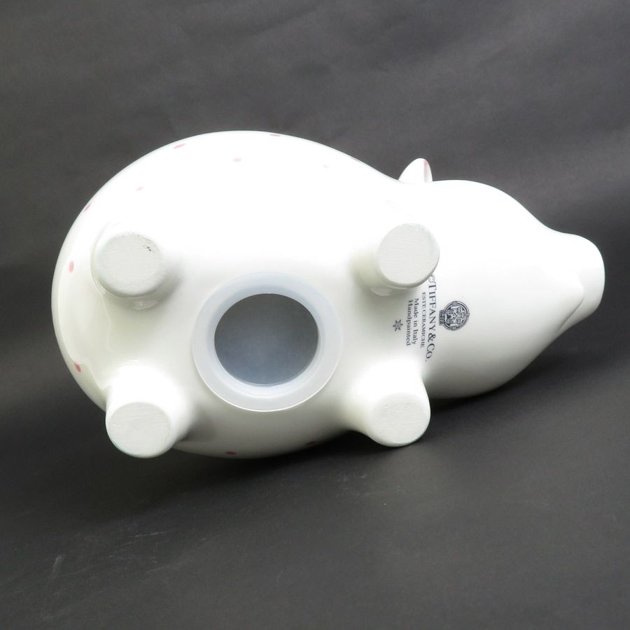 (未使用)ティファニー TIFFANY&Co. 貯金箱 ブタ 新品 Tiffany＆Co. ティファニー 貯金箱 Piggy Bank ピギー