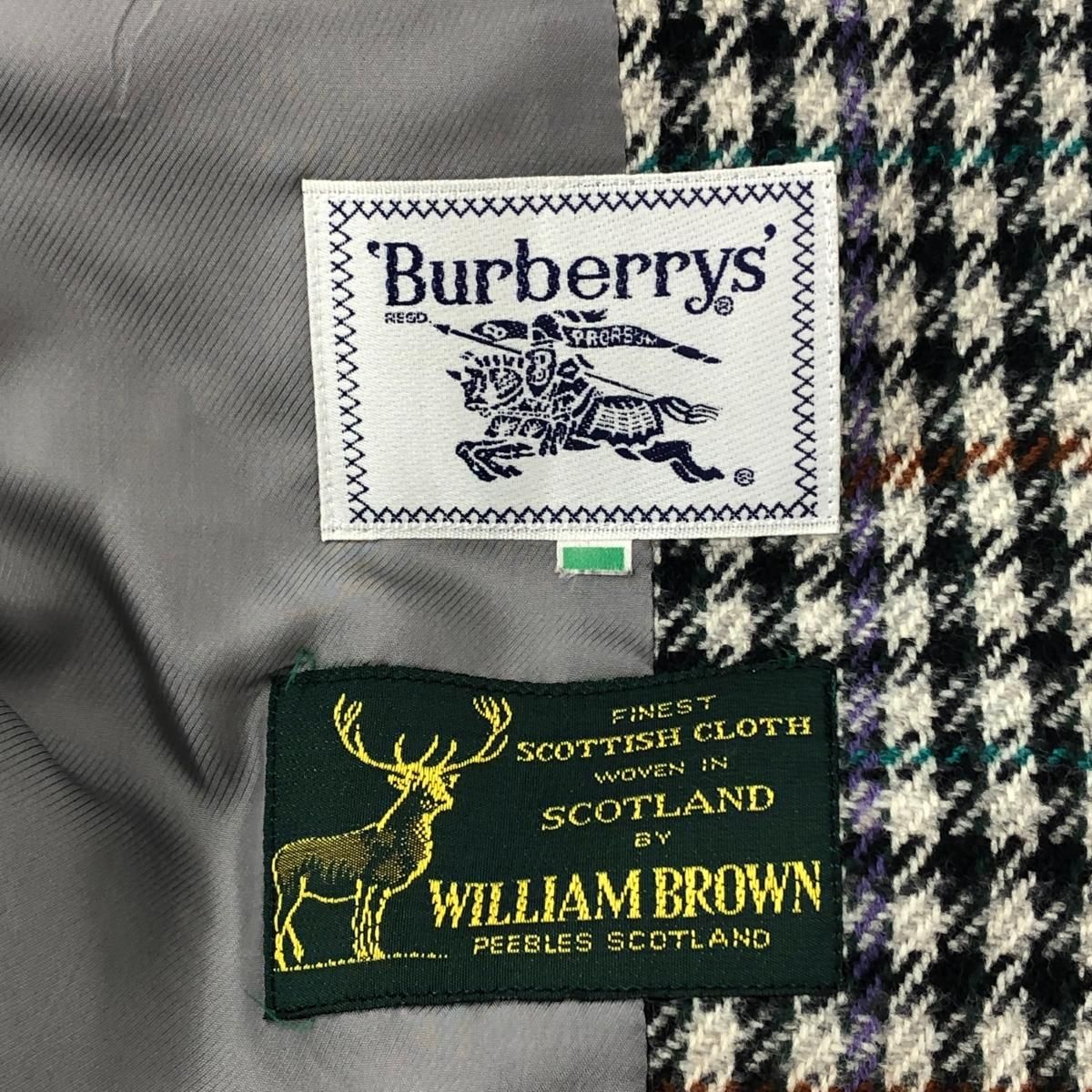 Burberry's バーバリーズ ヴィンテージ ダブル チェック柄 ジャケット