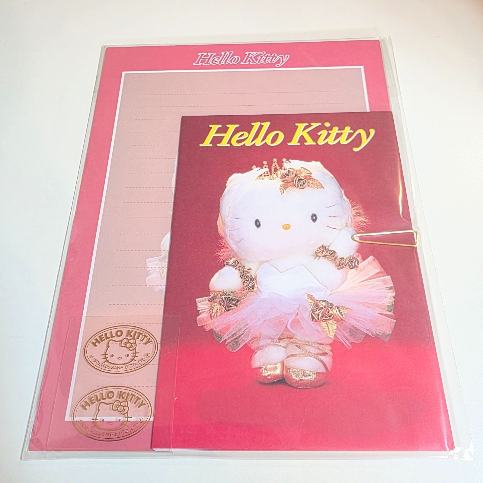 平成レトロ♡サンリオ♡キティ レターセット 2000年 平成レトロ♡サンリオ♡キティ レターセット 2000年