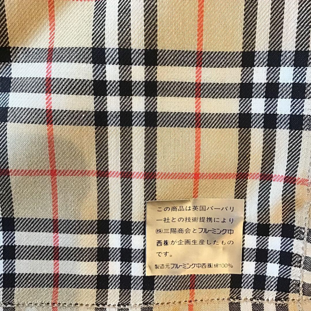 新品！ 箱付！ Burberrys ノバチェック ハンカチ スカーフ ユニ