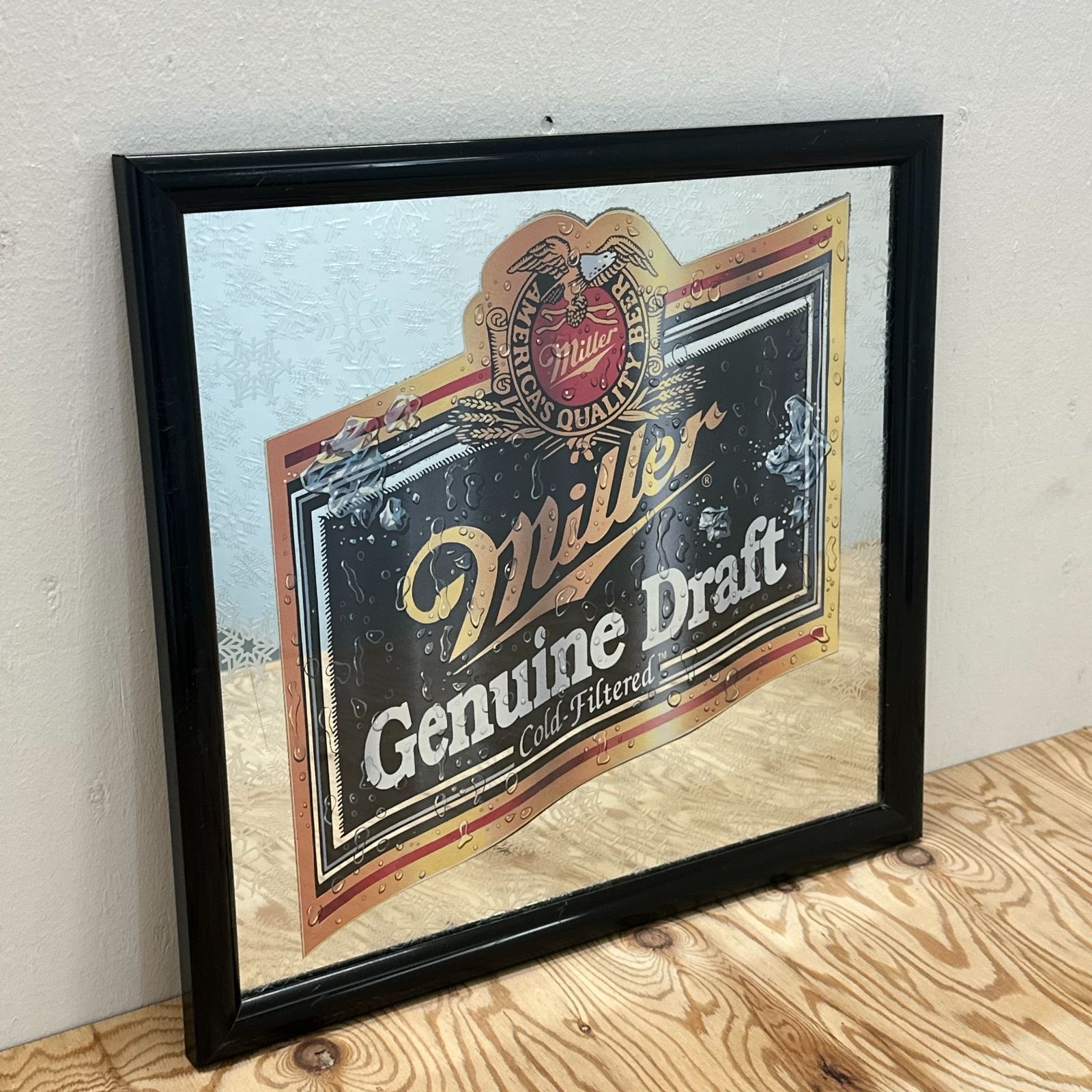 Miller Genuine Draft 2 パブミラー