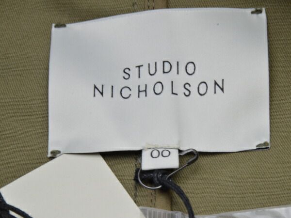 スタジオニコルソン STUDIO NICHOLSON コート VO-SHOWERPRO OF COTTON  