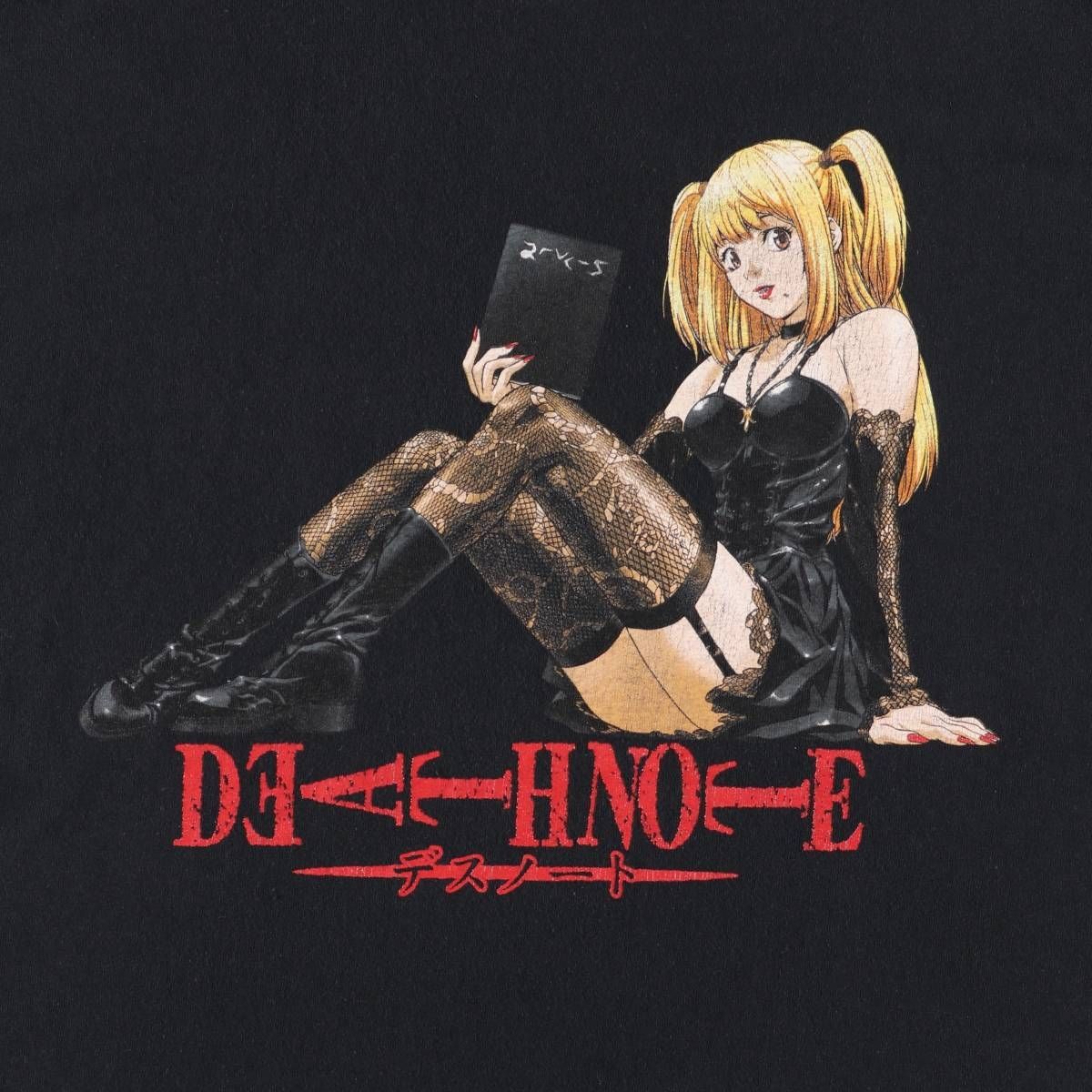 希少 DEATH NOTE ロンT ミサミサ デスノート 弥 海砂 アニメ L