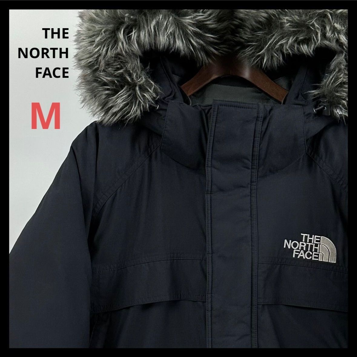 THE NORTH FACE ノースフェイス マクマードパーカ ダウンジャケット 黒 ブラック - メルカリ