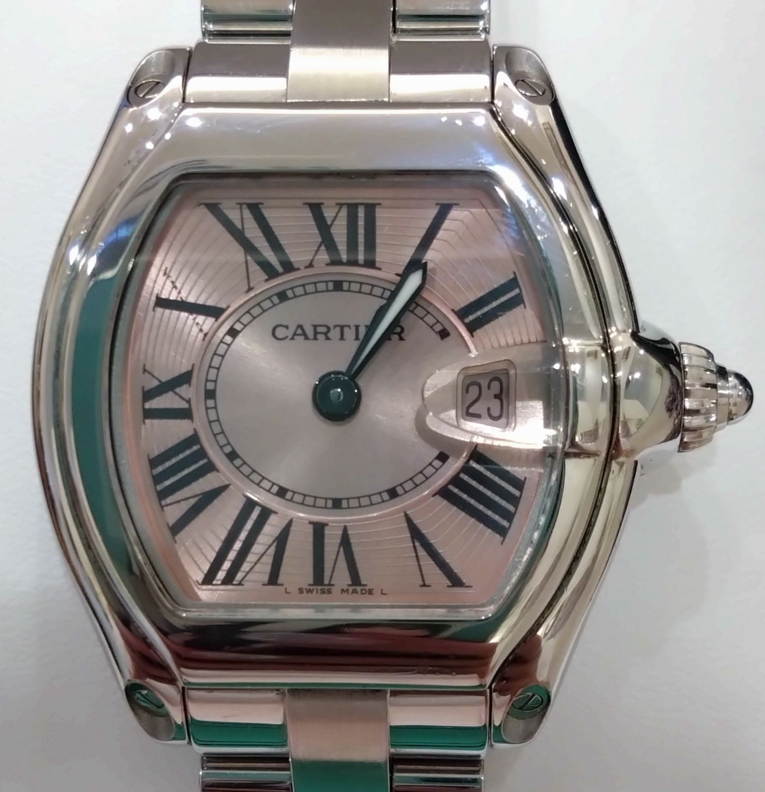 ☆NA04312 磨き仕上げ済！ Cartier カルティエ ロードスター SM 2675 
