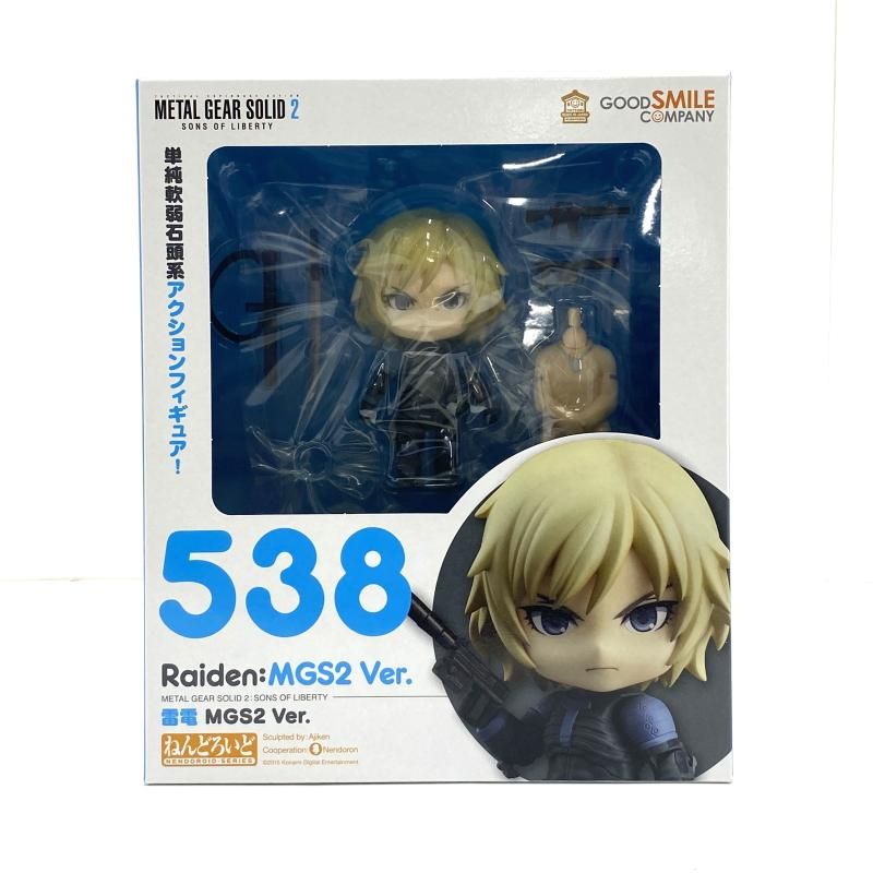 ねんどろいど メタルギア 雷電 フィギュア ねんどろいど メタルギア 雷電 フィギュア - メルカリ