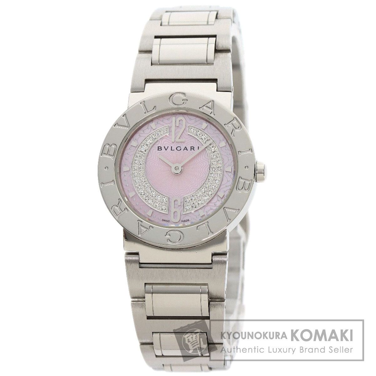 BVLGARI ブルガリ BB26C2SS DN ブルガリブルガリ ダイヤモンド 腕時計 SS SS レディース