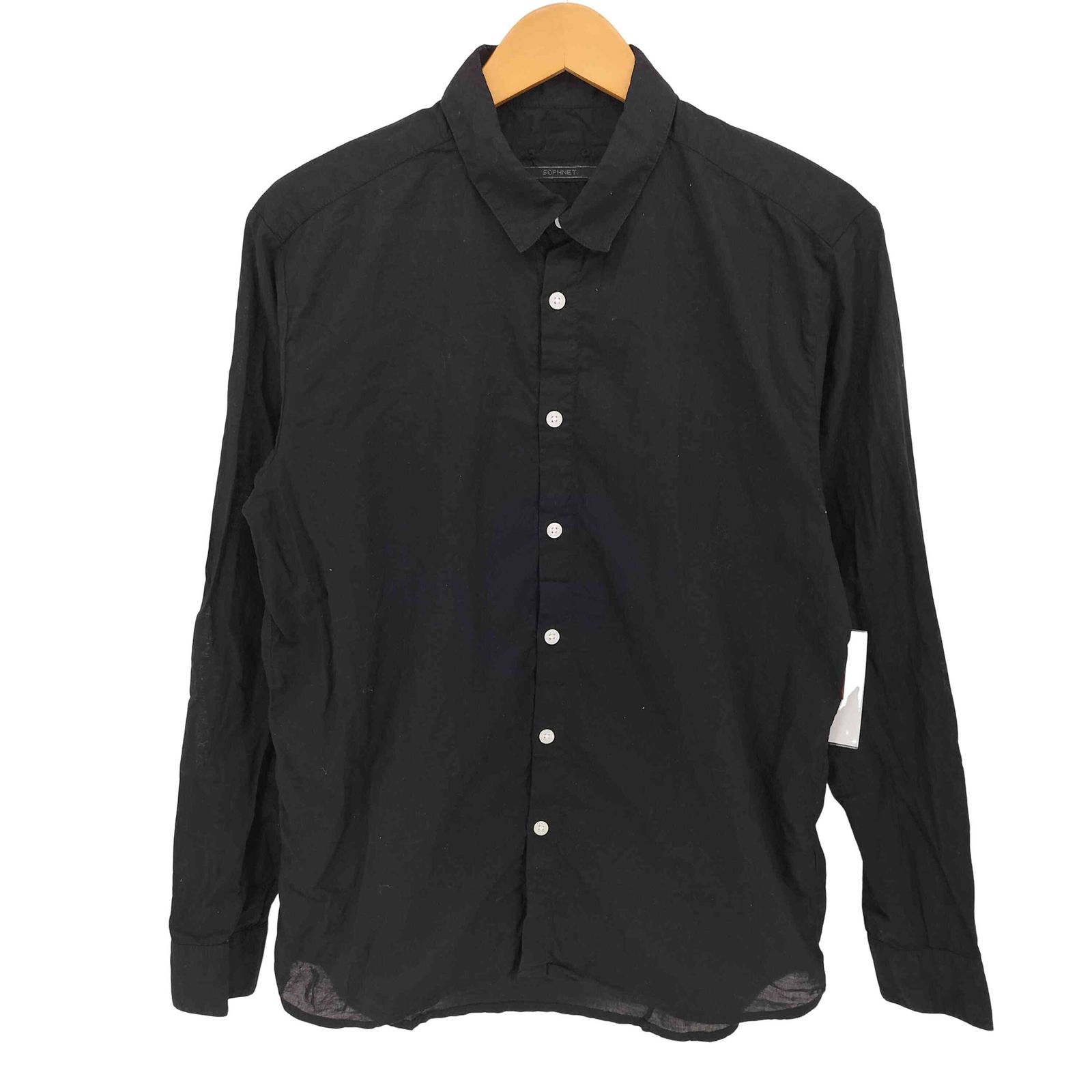 美品 SOPHNET. ソフ オープカラー ネイビー 半袖 シャツ 開襟 M SOPH. | SOPHNET.