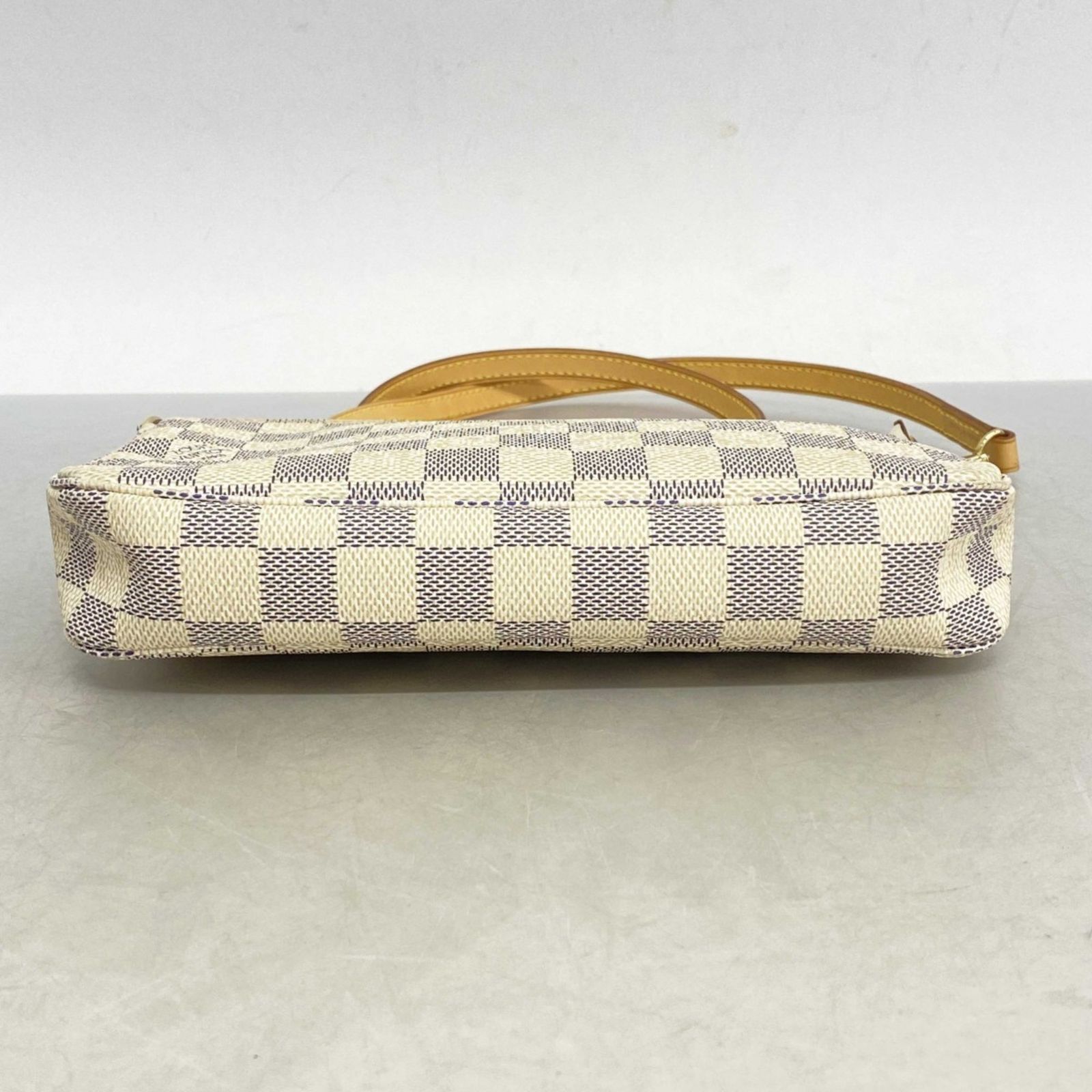 ルイ ヴィトン Louis Vuitton ルイ ヴィトン ポーチ ダミエ アズール ポシェットアクセソワール N41207 ホワイトレディース DECORATOM_COM_BR