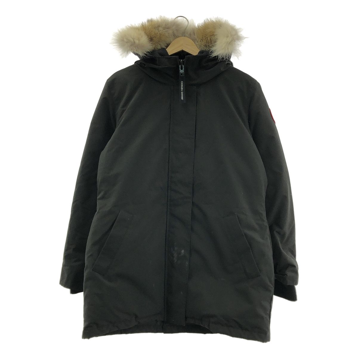 CANADA GOOSE | カナダグース | 3037LA VICTORIA PARKA FF ヴィクトリア | ダウン ジャケット | XL | ブラック | レディース