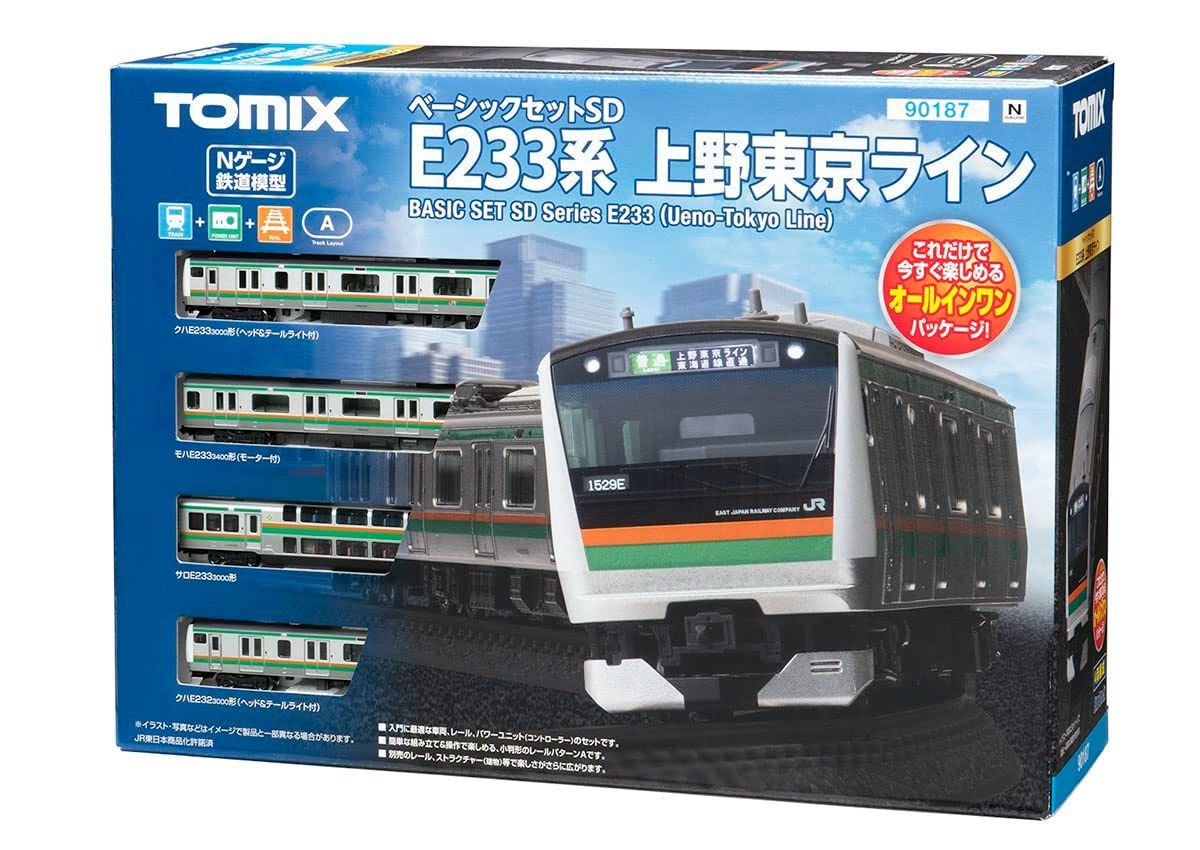 TOMIX Nゲージ ベーシックセット SD E233 3000系 上野東京ライン 90187 鉄道模型 入門セット