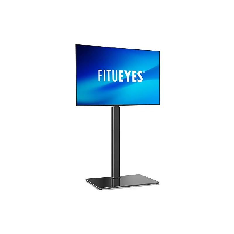 FITUEYES テレビスタンド 32～60インチ対応 壁寄せテレビスタンド 高さ調節可能 ラック回転可能 ブラック 0