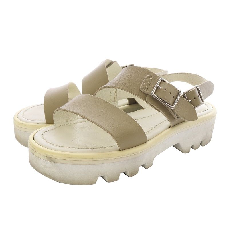 オーラリー AURALEE LEATHER BELT SANDALS サンダル ストラップ 5 23cm 