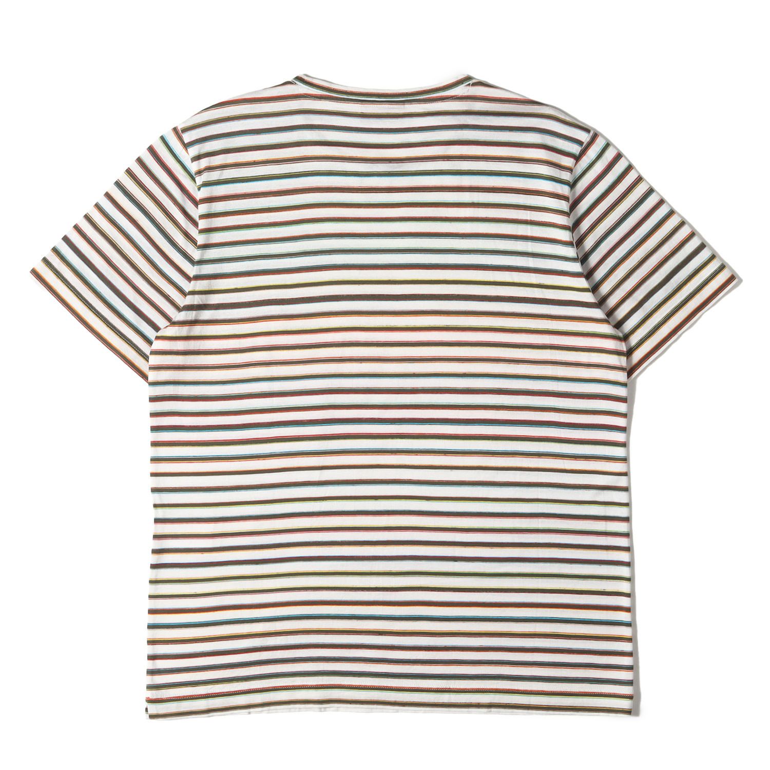 MISSONI - ミッソーニ 半袖カットソー サイズ40 M - 美品】MISSONI ミッソーニ Tシャツ サイズ:M / ボーダー クルー