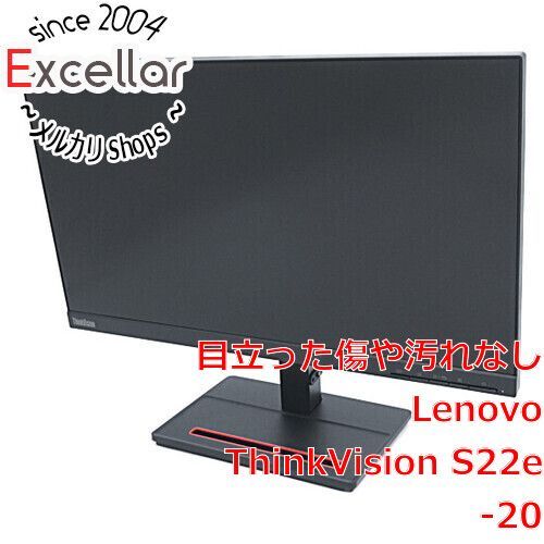 bn:17] Lenovo 21.5型液晶モニター ThinkVision S22e-20 62C6KAR1J9 未