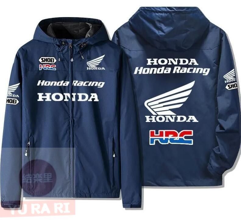 ホンダ Honda HRC スレーシング ジャケット バイクウエアグッズ 長袖 防風 厚手 冬服 秋冬新品#602