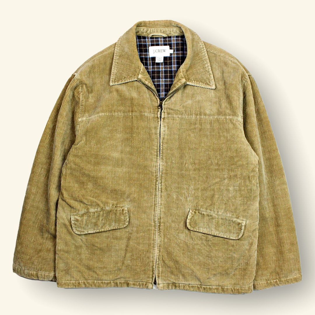 【激レア】90s  J.CREW コーデュロイ　ボアジャケット