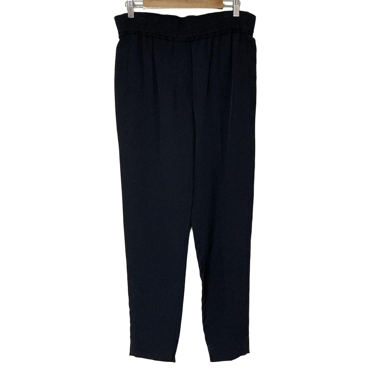 3.1 Phillip lim スリーワンフィリップリム パンツ サイズ2 S レディース - 黒 フルレングス ウエストゴム