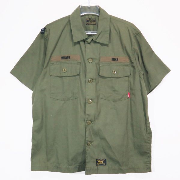 WTAPS ダブルタップス 16SS BUDS SS/SHIRT.COPO.SERGE 161GWDT-SHM06 