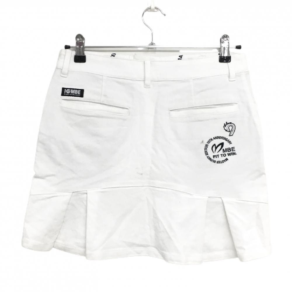 マスターバニー スカート 白×黒 10周年 ストレッチ レディース 1(M