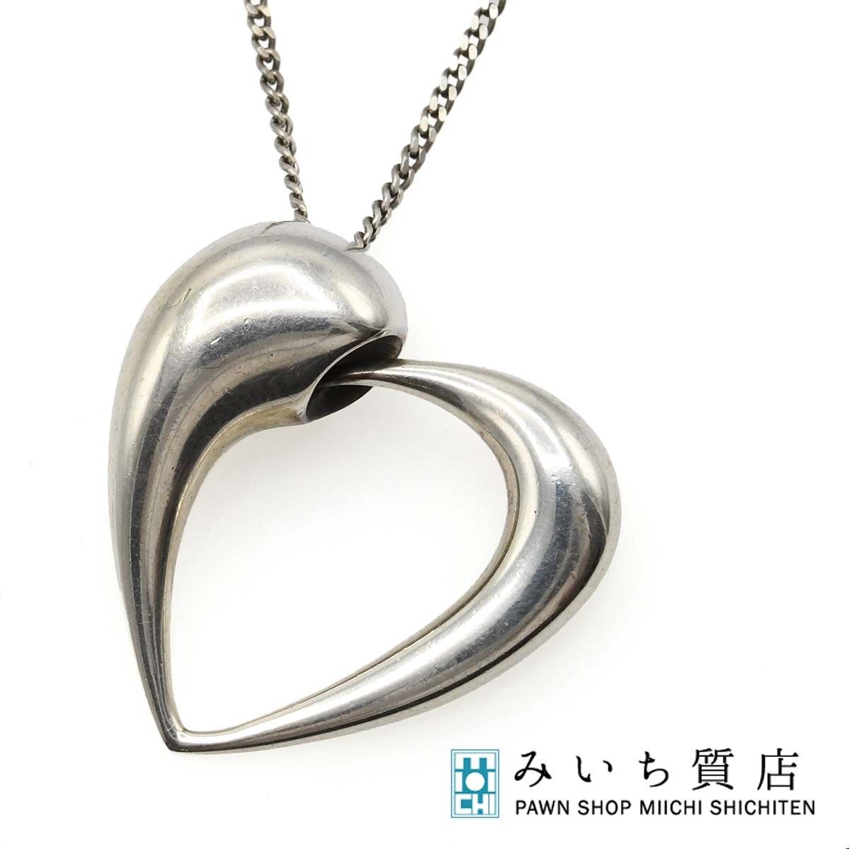 GEORG JENSEN ジョージジェンセン ハート アーチスト ネックレス 約 