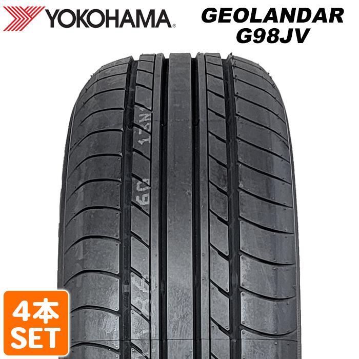 2022年製】 YOKOHAMA 215/60R17 96H GEOLANDAR G98JV ジオランダー ヨコハマタイヤ サマータイヤ 夏タイヤ  ラジアルタイヤ 4本セット - メルカリ