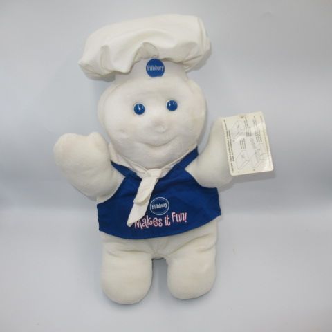 【激レア】pillsbury doughboy ドゥーボーイ ソフビ人形 1998年☆90's☆Pillsbury☆Doughboy☆ドゥボーイ☆ドゥーボーイ