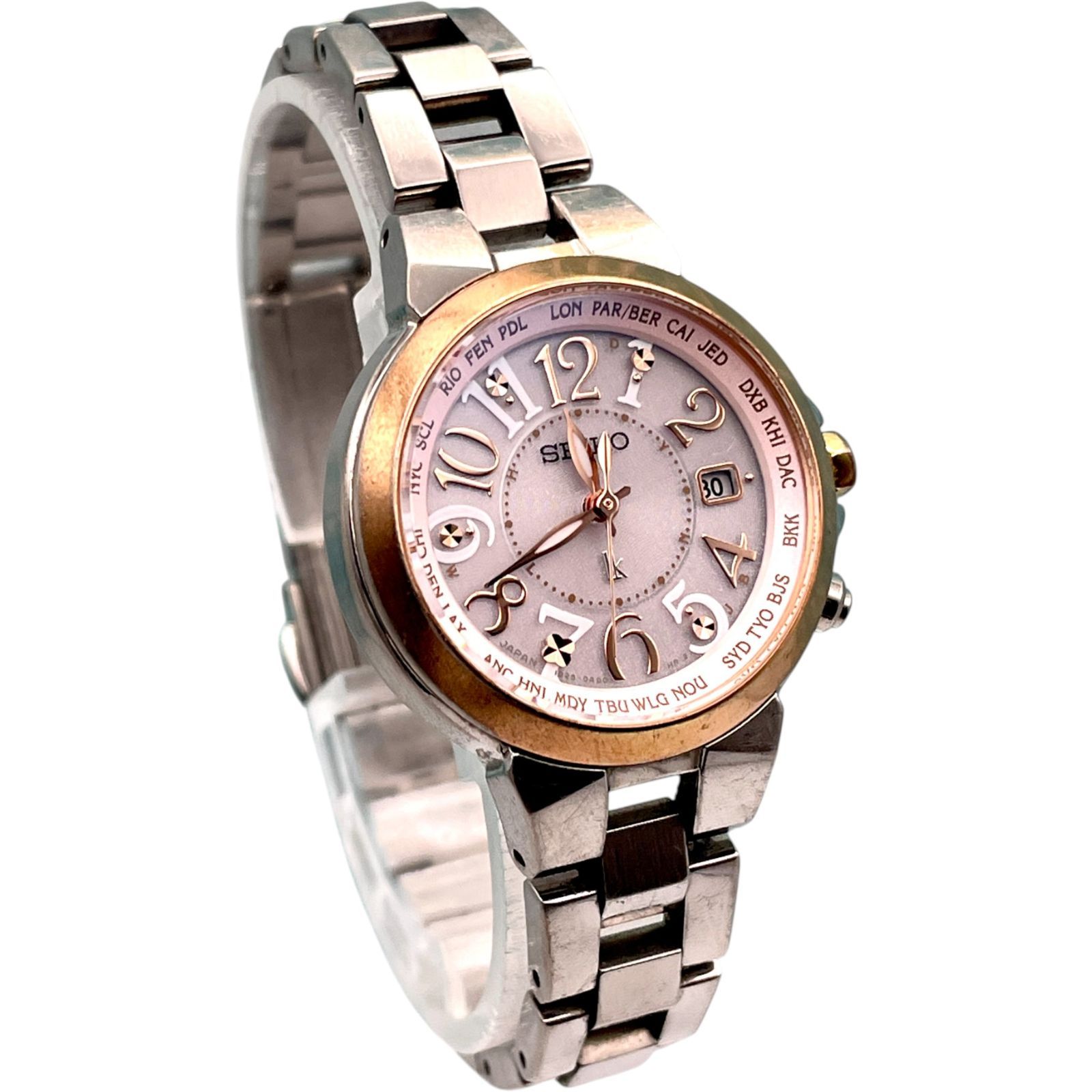 SEIKO セイコー LUKIA ルキア レディース 腕時計 稼動品 ピンク
