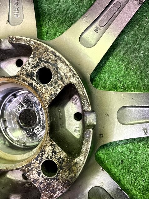 社外 ﾉｰﾄ ホイール アルミ シルバー 15インチ 5.5J 4穴 4本 100 43 WWW_SMP1DAWEKUDUS_SCH_ID