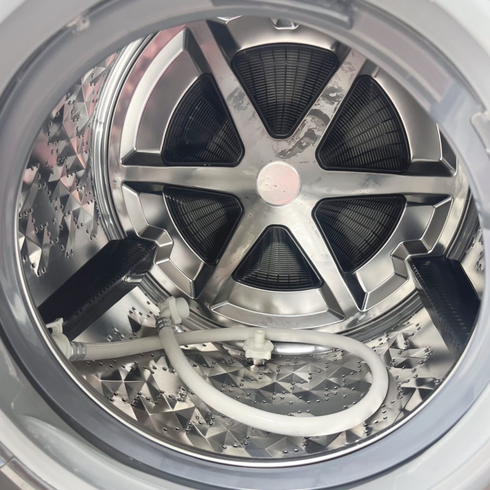 パナソニック熱乾燥搭載 クリスタルホワイトドラム式洗濯機 冷蔵庫 WWW_KANDAIZUMI_COM