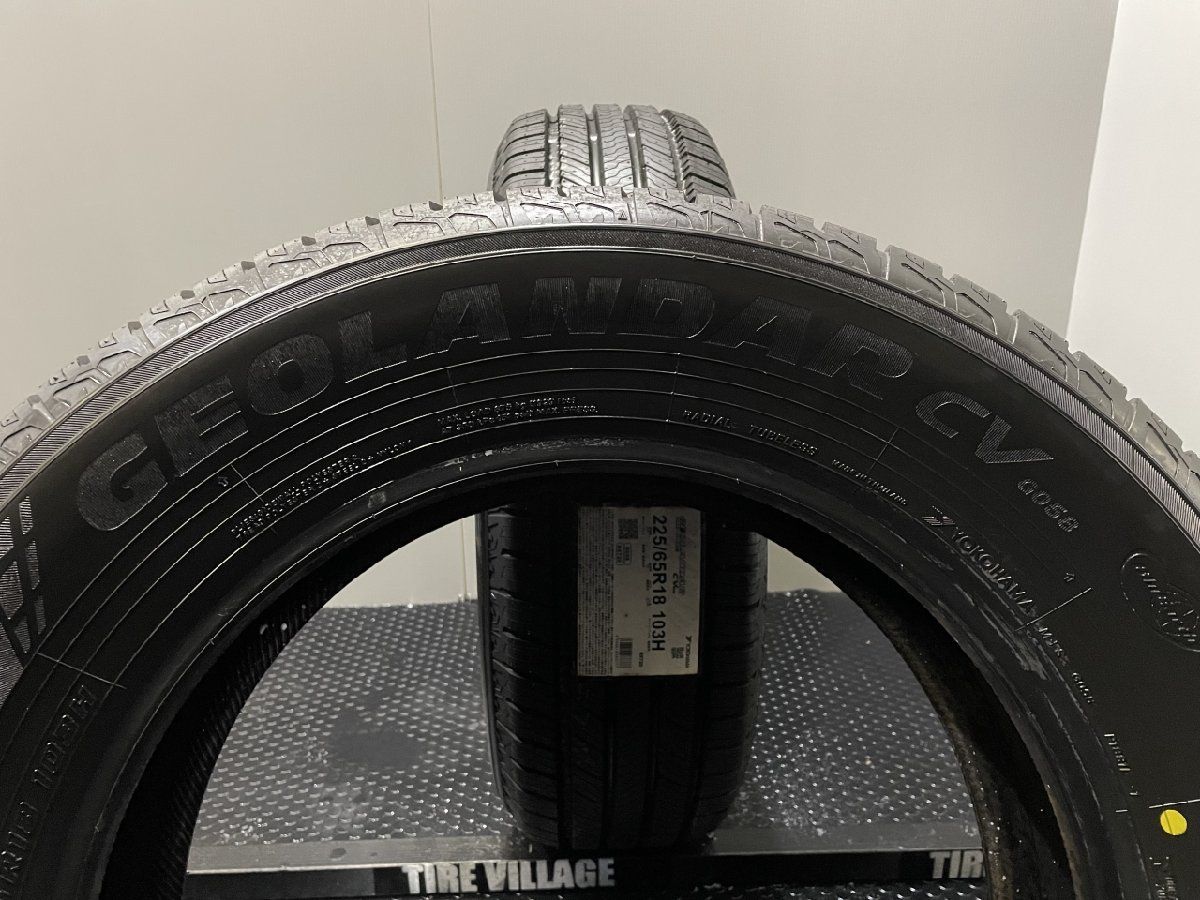 新品 YOKOHAMA GEOLANDAR CV G058 225/65R18 18インチ 夏タイヤ 2本 20 