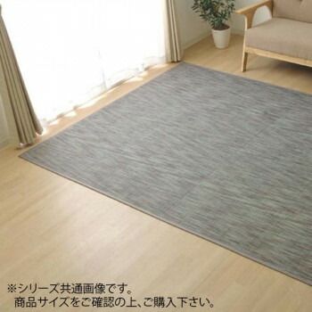 イケヒコ ラグ カーペット バンブー 竹 『DXフォース』 グレー 約190×250cm 5370480