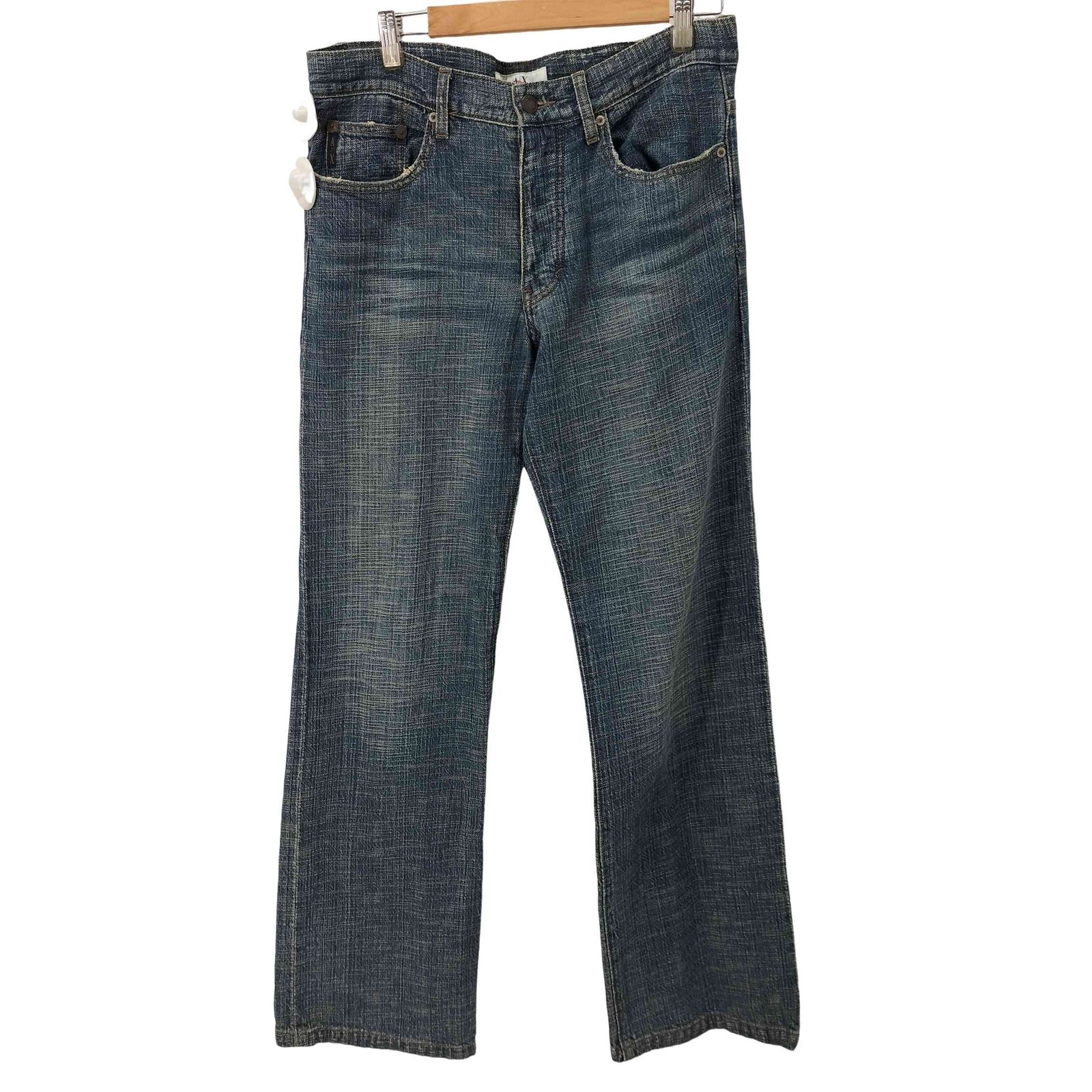 アルマーニエクスチェンジ ARMANI EXCHANGE ウォッシュ加工ストレートデニムパンツ メンズ  31REG