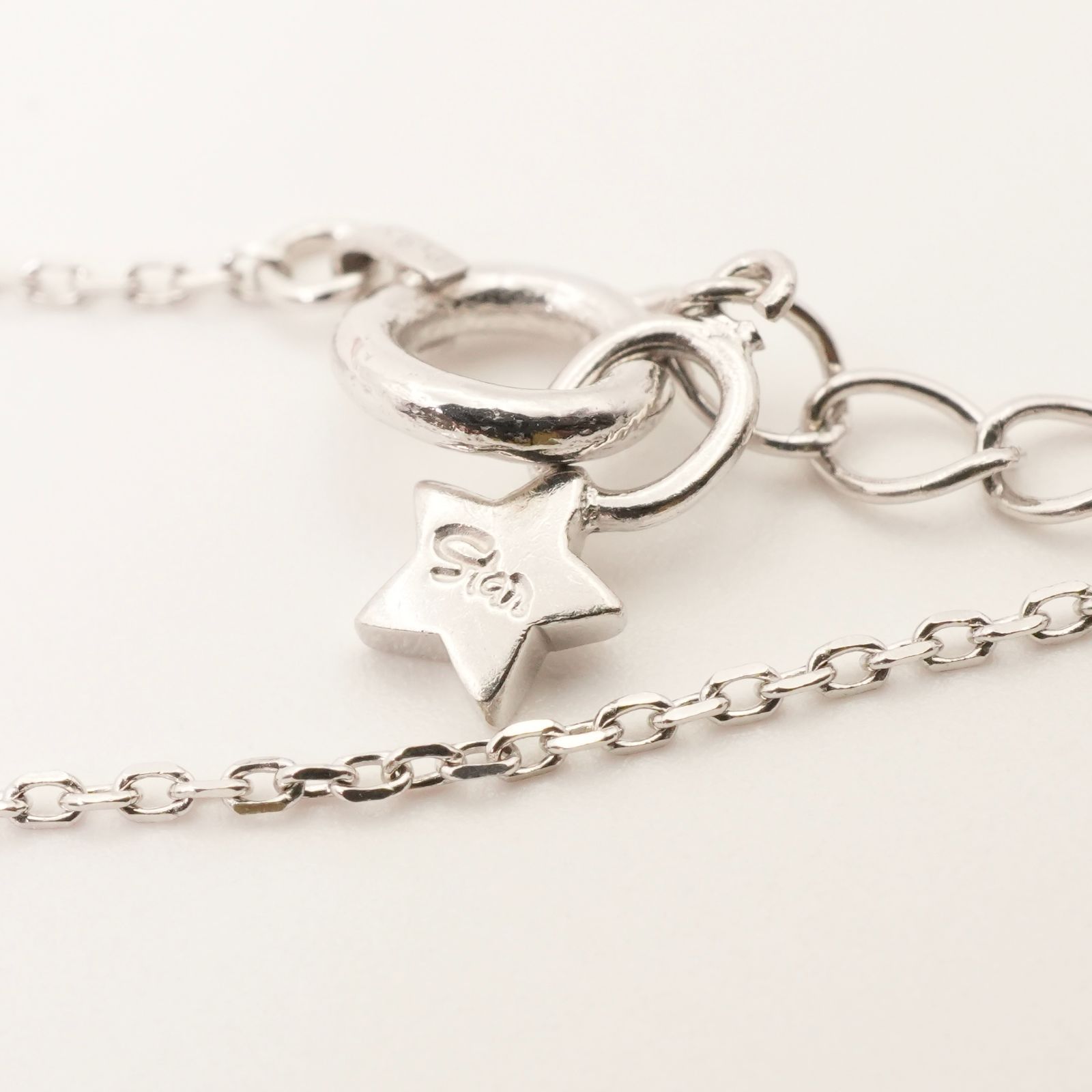 【最終お値下げ】スタージュエリー ダイヤモンドネックレス プラチナ スタージュエリー ダイヤ プラチナ ネックレス 0.08ct/24-4078