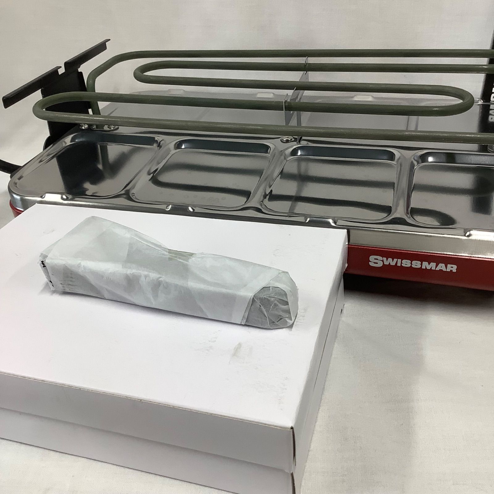 未使用】Swissmar 8人用 ラクレット パーティーグリル レッド ホット