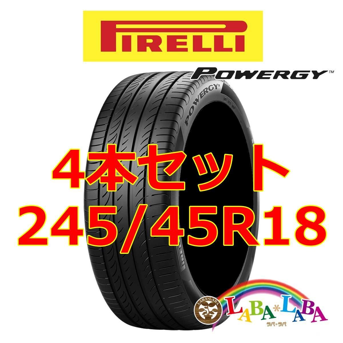 4本セット 245/45R18 100Y XL ピレリ パワジー POWERGY サマータイヤ - メルカリ