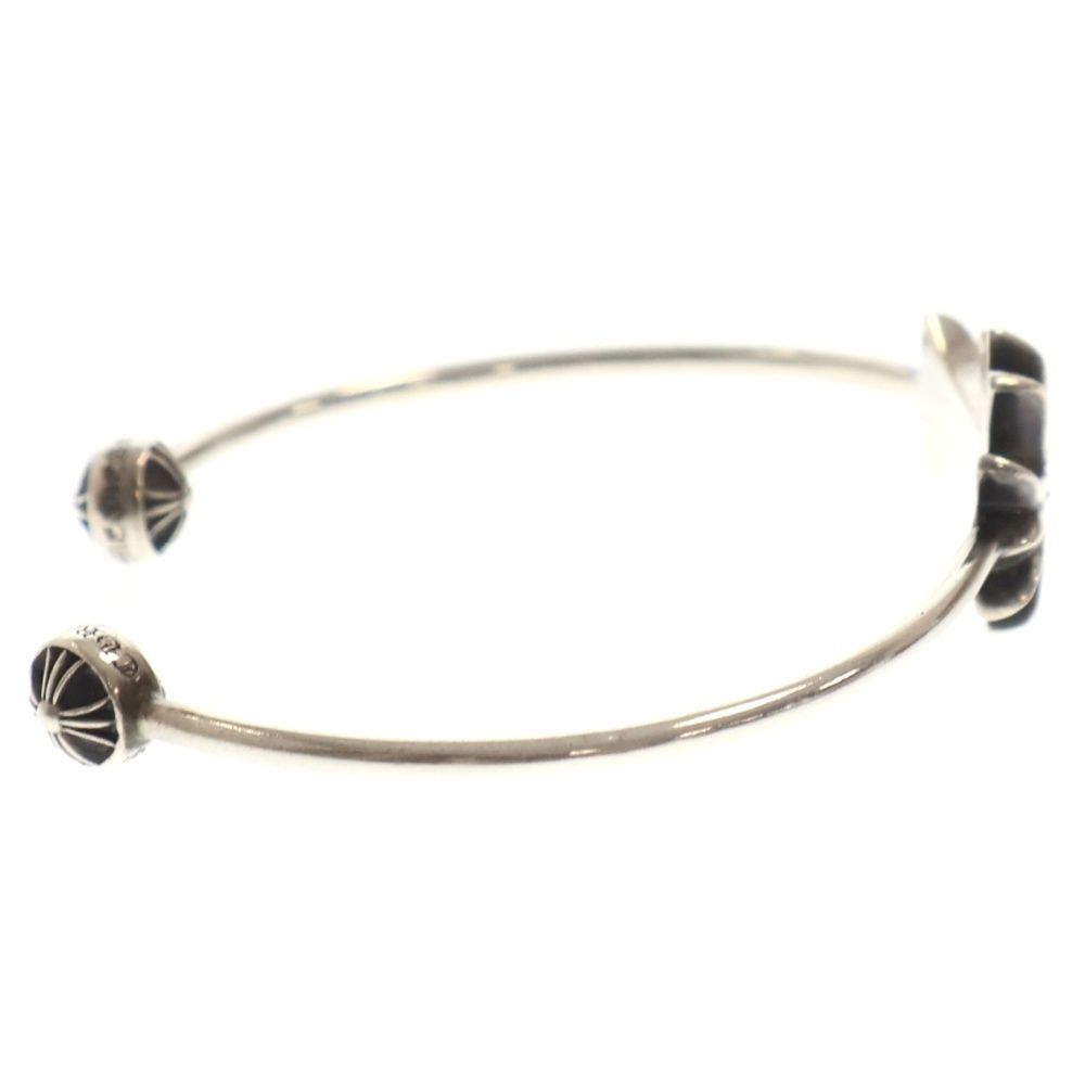 CHROME HEARTS (クロムハーツ) SKINNY BANGLE TINY CH CROSS AFTER
