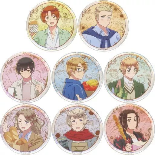 中古】バッジ・ピンズ 日本 缶バッジ 「WEBくじ ヘタリア WorldStars